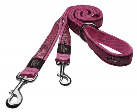 Rogz - Multiline - Pink bone - 25 mm